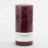 New Flamant Beth, Kaars, Kleur Balmoral Rood, 9X20Cm
