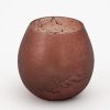 Clearance Flamant Malea, Theelichthouder, Glas, Bordeauxrood, S