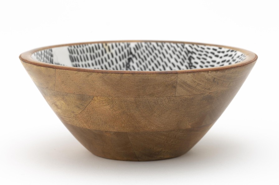 Clearance Flamant Veralie, Kom, Hout, Model 3