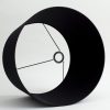 Wholesale Flamant Lindro, Lampenkap, Zwart, Cilinder, 50 Cm