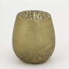 Online Flamant Malea, Theelichthouder, Glas, Geel, M