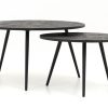Wholesale Flamant Robyn, Salontafel, Teruggewonnen Teak, Rond, Set Van 2