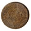 Hot Flamant Togo, Dienblad, Rond, Riet, 48Cm
