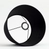Best Flamant Lindro, Lampenkap, Zwart, Cilinder, 30 Cm