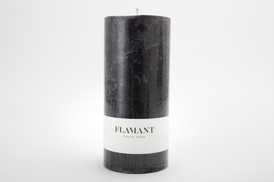 Online Flamant Beth, Kaars, Kleur Zwart, 9X20Cm