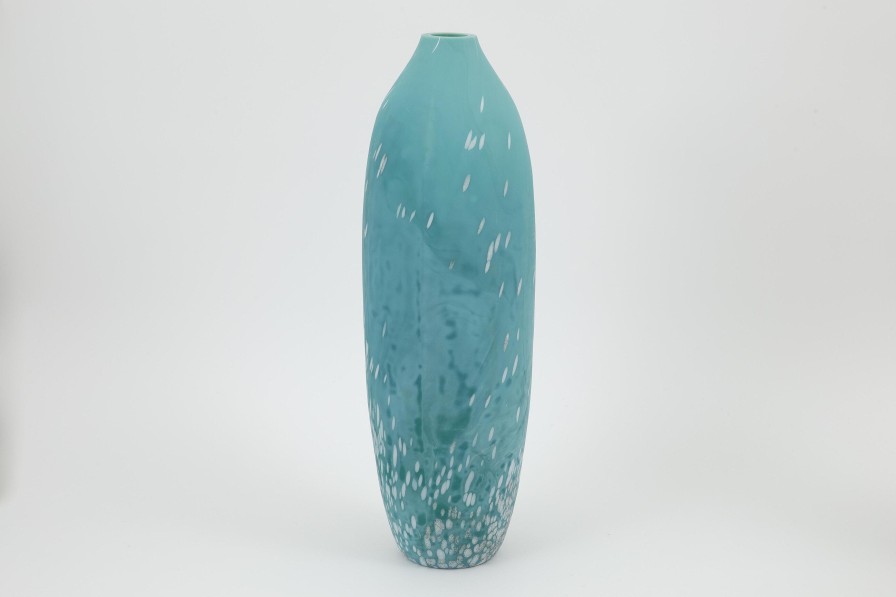 New Flamant Dego, Vaas, Glas, Turkoois, L
