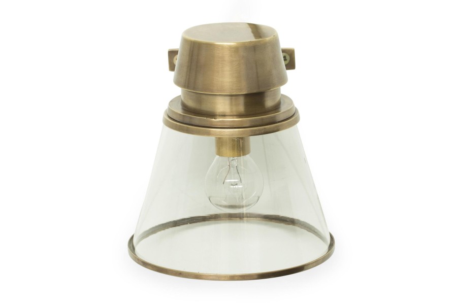 New Flamant Edwardo, Wandlamp, Antiek Messing