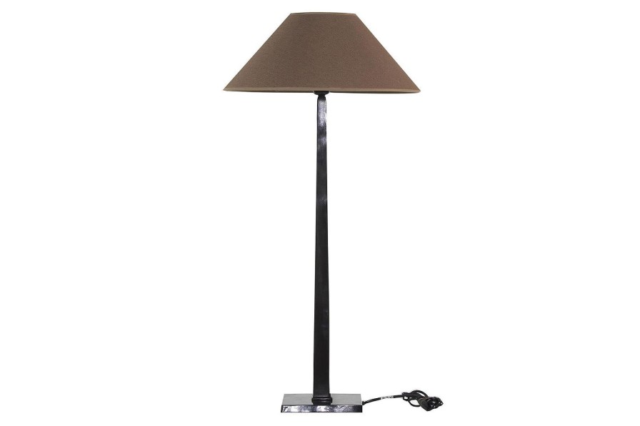 Hot Flamant Gordes, Tafellamp, Zwart, Aluminium, H 78 Cm