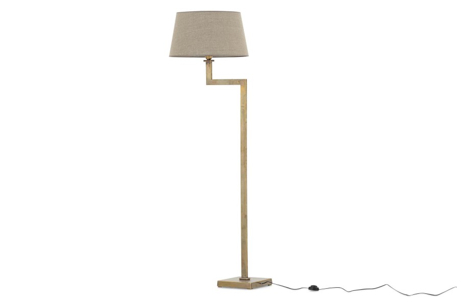 Hot Flamant Martha, Staande Lamp, Messing Afwerking