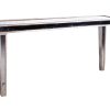 Hot Flamant Naxos, Consoletafel, Spiegelglas En Hout