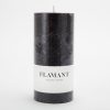Wholesale Flamant Beth, Kaars, Kleur Zwart, 7X15Cm