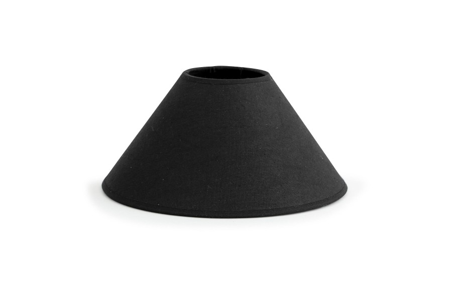 Online Flamant Circum, Lampenkap, Zwart, Conisch, 23 Cm