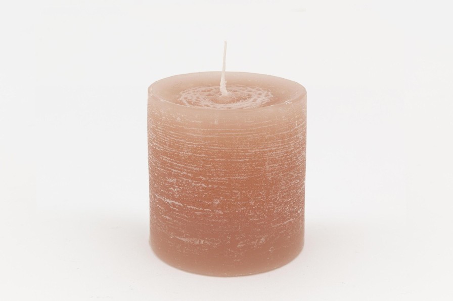 Clearance Flamant Celine, Kaars, Kleur Sienna Rood, 7X8Cm