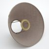 Online Flamant Circum, Lampenkap, Naturel En Grijs, Conisch, 23 Cm