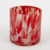Hot Flamant Bardi, Theelichthouder, Glas, Rood