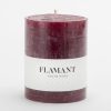 Best Flamant Beth, Kaars, Kleur Balmoral Rood, 9X11,5Cm
