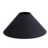 Clearance Flamant Circum, Lampenkap, Zwart, Conisch, 30 Cm