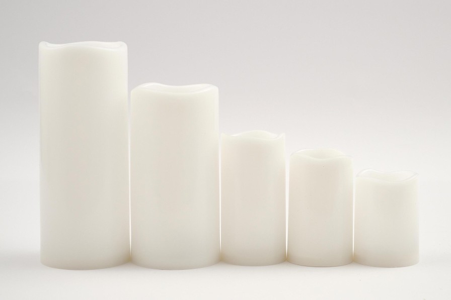 Online Flamant Gwen, Leds-Kaars, 10X25Cm