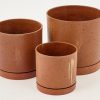 Hot Flamant Gregg, Plantenbak, Roest, Met Schotel, L