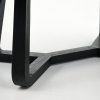 Clearance Flamant Livy, Salontafel, Ovaal, Zwart, S