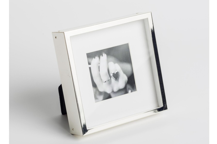 Online Flamant Dozen, Fotolijst, Verzilverd En Gelakt, 8X8
