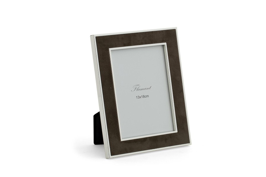 Clearance Flamant Gepetto, Fotolijst, Suede, Groen, 13X18