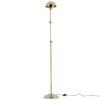 Online Flamant Twist, Staande Lamp, Messing Afwerking