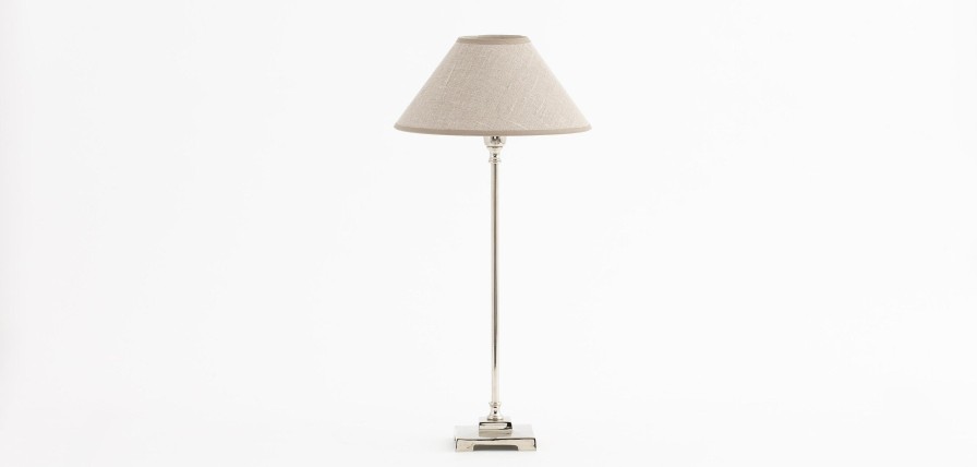 Clearance Flamant Horton, Tafellamp, Messing En Nikkel