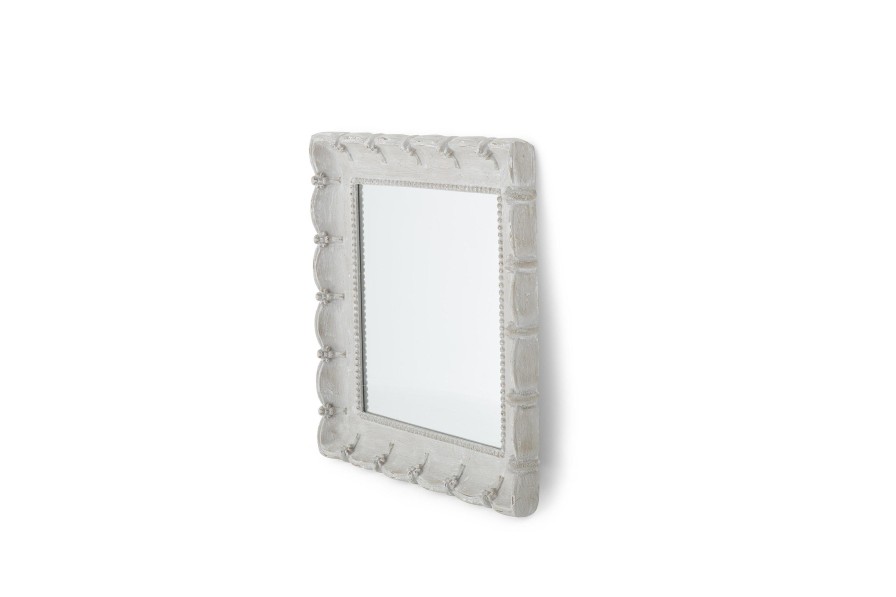 Online Flamant Pucky, Spiegel, Grijs Frame