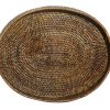 Best Flamant Togo, Dienblad, Ovaal, Met Rand, Riet, 46Cm