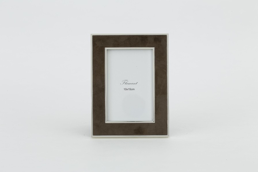 Online Flamant Gepetto, Fotolijst, Suede, Groen, 10X15