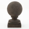 Wholesale Flamant Zedar, Decoball Te Voet, Gereconstrueerde Steen Op Glasvezel, L