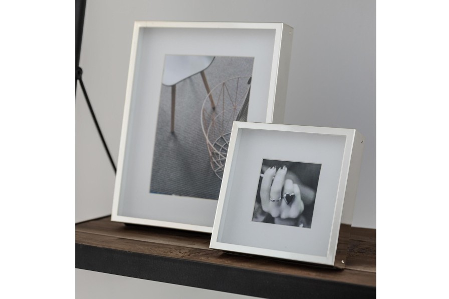 Online Flamant Dozen, Fotolijst, Verzilverd En Gelakt, 8X8