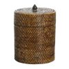 Best Flamant Togo, Afvalbak, Met Deksel, Riet