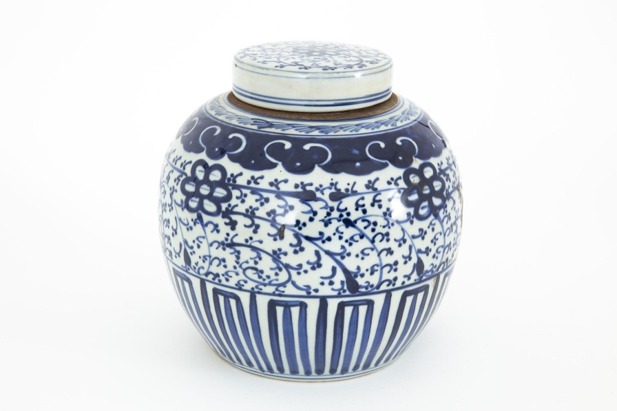 Wholesale Flamant Redding, Potiche, Blauw/Wit