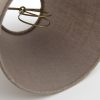 Clearance Flamant Clips, Lampenkap, Naturel En Grijs, Conisch, 14 Cm
