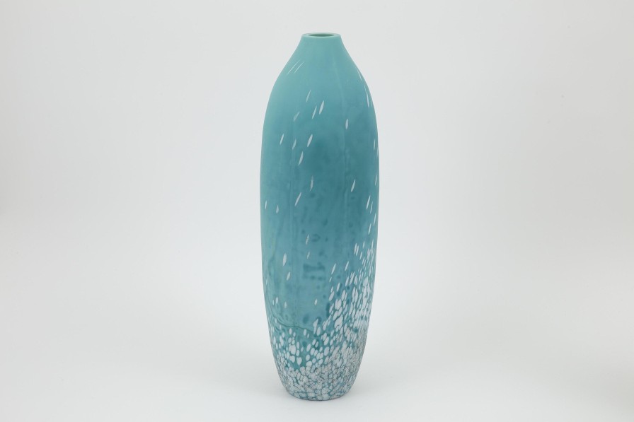 New Flamant Dego, Vaas, Glas, Turkoois, L