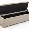 Clearance Flamant Aubiz, Poef, Stof, Met Deksel