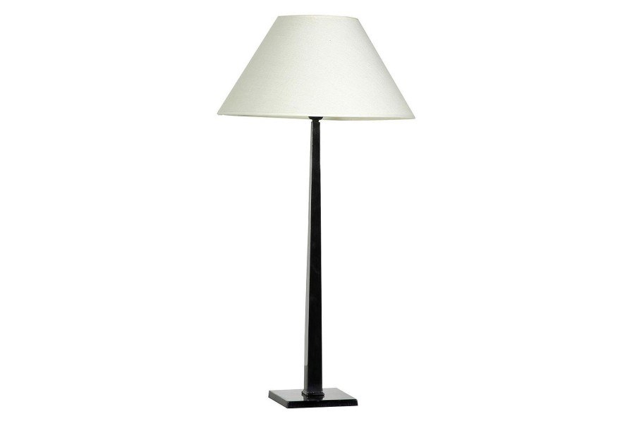 Hot Flamant Gordes, Tafellamp, Zwart, Aluminium, H 78 Cm